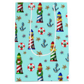 Kerstvuurtoren Medium Cadeauzakje (Achterkant)