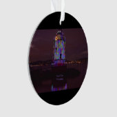 Kerstvuurtoren Ornament (voorkant)