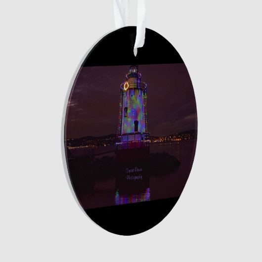 Kerstvuurtoren Ornament (voorkant)