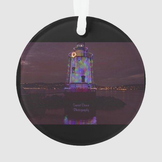 Kerstvuurtoren Ornament (achterkant)