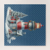 Kerstvuurtorenpuzzel Legpuzzel (Horizontaal)