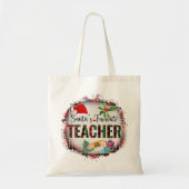 kerstwaardering voor de favoriete leraar voor kers tote bag (Voorkant)