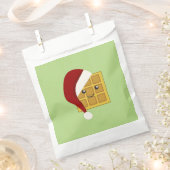 kerstwafel bedankzakje (Geknipt)