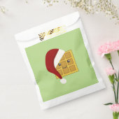 kerstwafel bedankzakje (Gezegeld)