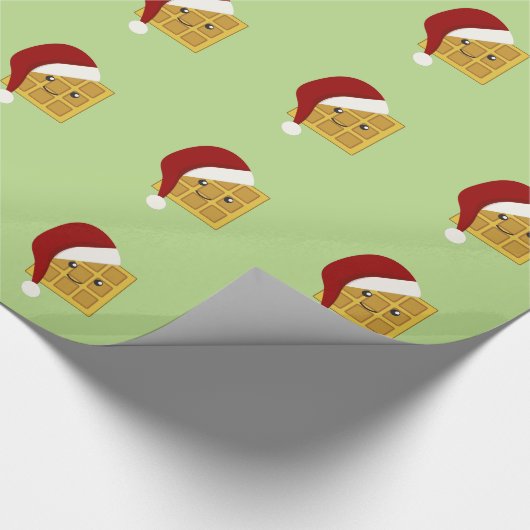kerstwafel cadeaupapier (Hoek)