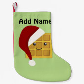 kerstwafel kleine kerstsok (Voorkant)