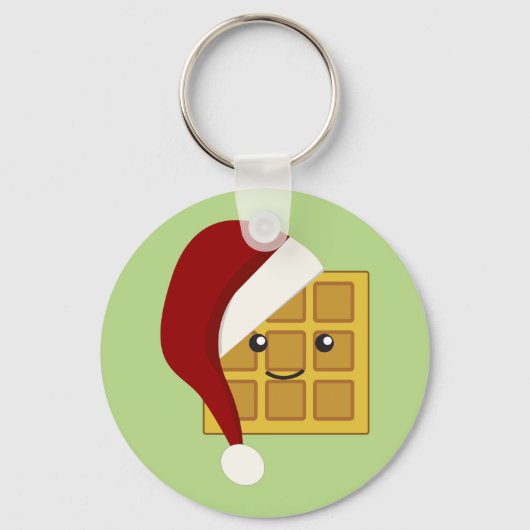 kerstwafel sleutelhanger (Voorkant)