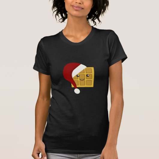 kerstwafel t-shirt (Voorkant)