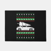 kerstwagen deurmat (Voorkant)