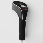 kerstwagen golfheadcover (Schuin)