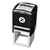 Kerstwagen retouradres zelfinktende stempel (Product)