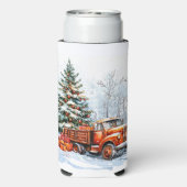 kerstwagen seltzer blikjeskoeler (Seltzer Achterkant)