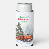 kerstwagen seltzer blikjeskoeler (Seltzer Voorkant)