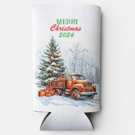 kerstwagen seltzer blikjeskoeler