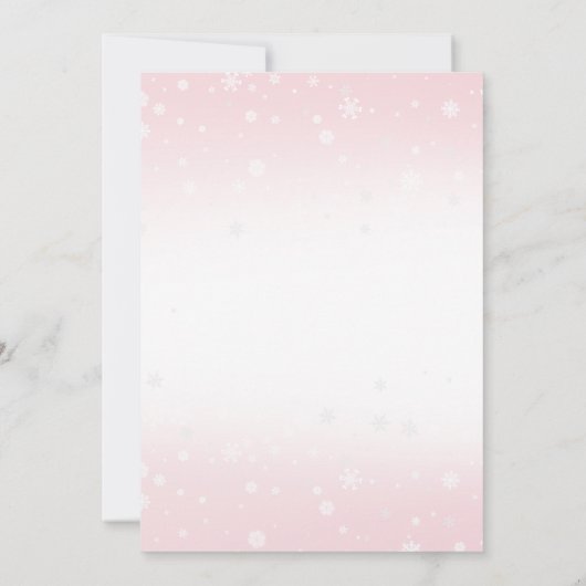 Kerstwagen Twee Lief Verjaardagsfeest Kaart (Achterkant)