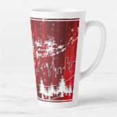 Kerstwagens Latte Mok (Rechts)