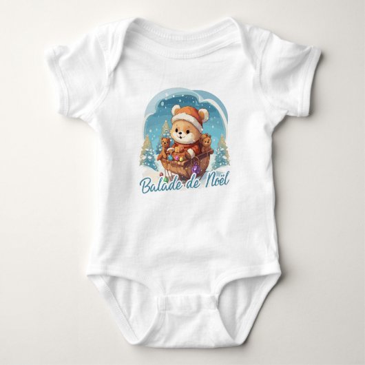 Kerstwandeling Romper (Voorkant)