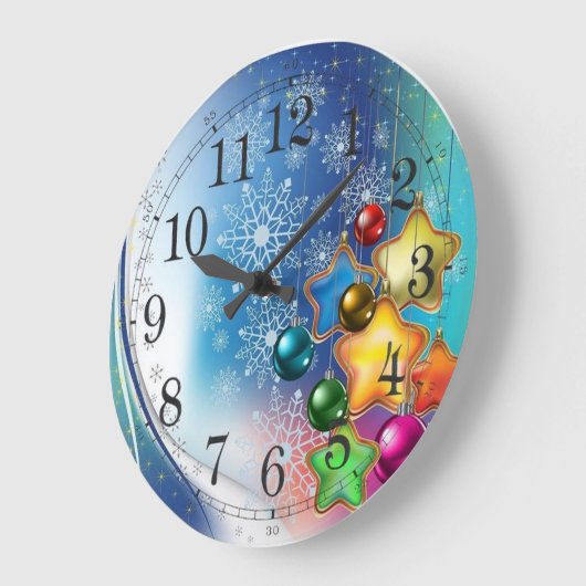 Kerstwandklok Grote Klok (Hoek)