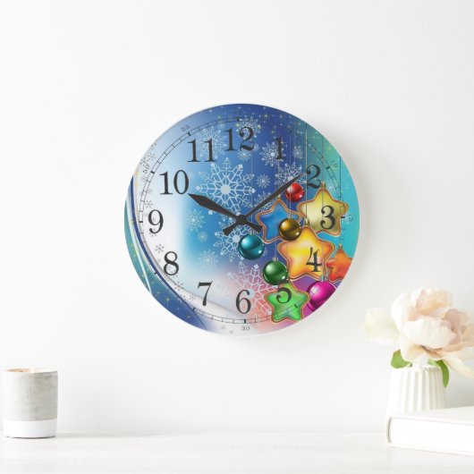 Kerstwandklok Grote Klok (Huis)
