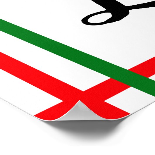 kerstwandkunst poster (Hoek)