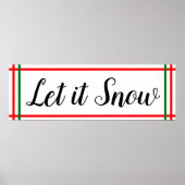 kerstwandkunst poster (Voorkant)