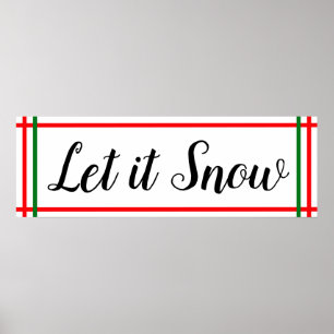 kerstwandkunst poster