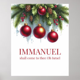 kerstwandkunst poster