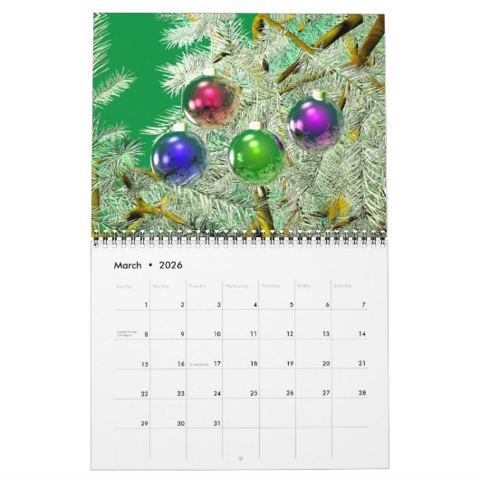Kerstwankalender Kalender (Mar 2026)