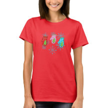 Kerstwanten_white Platte Vakantie Kaart