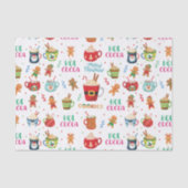 Kerstwarme cacao, Ginger Cookies Tissuepapier (Voorkant)