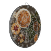 Kerstwarme chocolade dartbord (Voorkant Links)