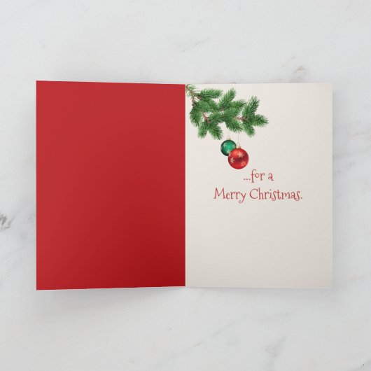 Kerstwarme chocolade en koekjes kaart (Binnen)