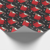 Kerstwarme Chocolade Joy | FEESTDAGEN Cadeaupapier (Hoek)