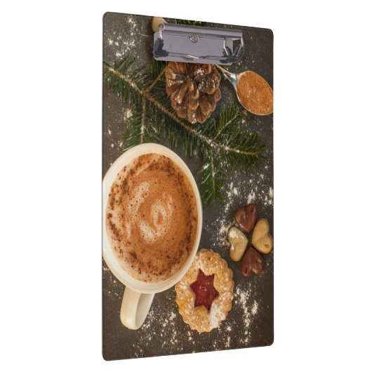 Kerstwarme chocolade klembord (Rechts)