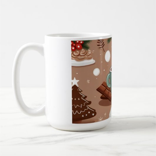 Kerstwarme chocolade koffiemok (Links)