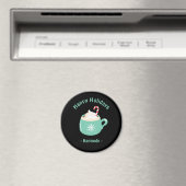 Kerstwarme chocolade magneet (Insitu (Vaatwasser))