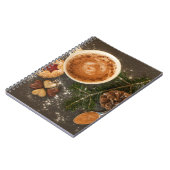 Kerstwarme chocolade notitieboek (Linkerzijde)