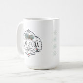 Kerstwarme coca koffiemok (Voorkant links)