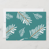 kerstwarmest Gezin Foto Holiday Kaart (Achterkant)