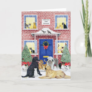 kerstwarmth feestdagen kaart