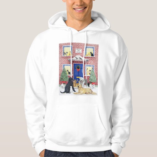 kerstwarmth hoodie (Voorkant)