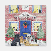 kerstwarmth magneet (Voorkant)