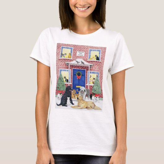 kerstwarmth t-shirt (Voorkant)