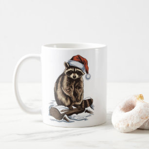 Kerstwasbeer Koffiemok