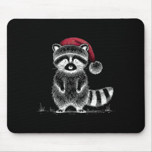 Kerstwasbeer Santa Hat Trash Panda Raccoon Lo Muismat