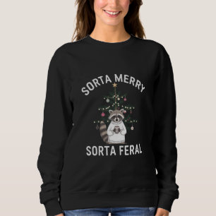 Kerstwasbeer Soms Blij Soms Wild Kerstfeest Trui