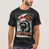 Kerstwasbeer T-shirt (Voorkant)
