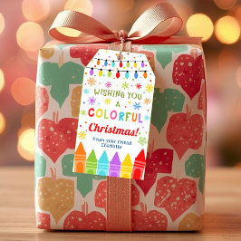 Kerstwasvetgiftlabels | Cute klasbeloningen Cadeaulabel