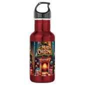 Kerstwaterfles Waterfles (Voorkant)