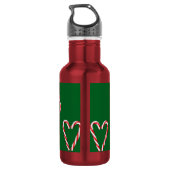 Kerstwaterfles Waterfles (Achterkant)